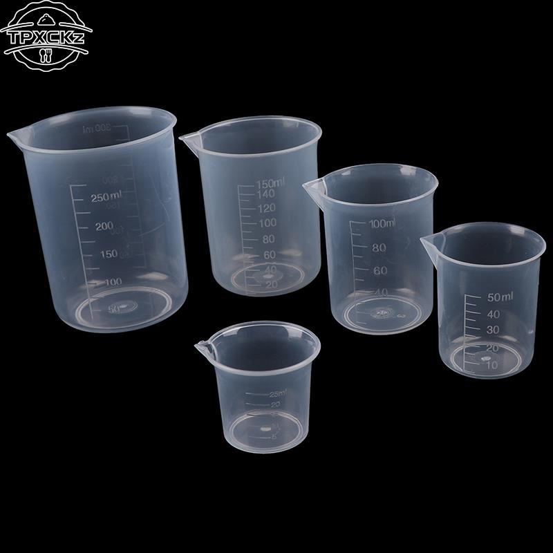 Mixing Cup Silicone - 15ml-500ml Kunststoff Messbecher Tasse Absolvierte Kochen