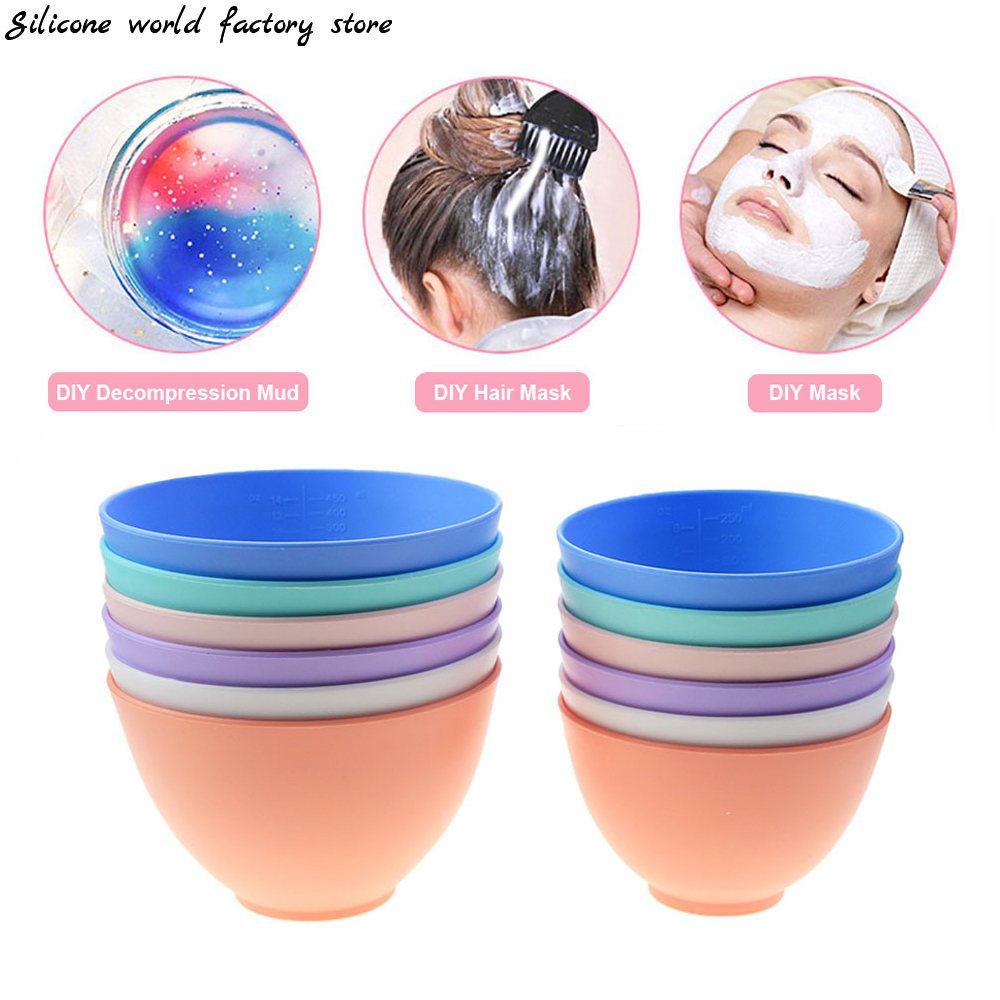 Mixing Cup Silicone - Silikon Welt 250/450ml Silikon Maske Schüssel