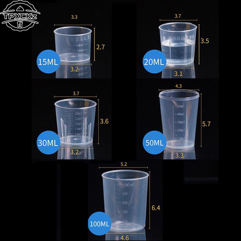 15ml-500ml Kunststoff Messbech – Mixing Cup Silicone Bewertung und Preis