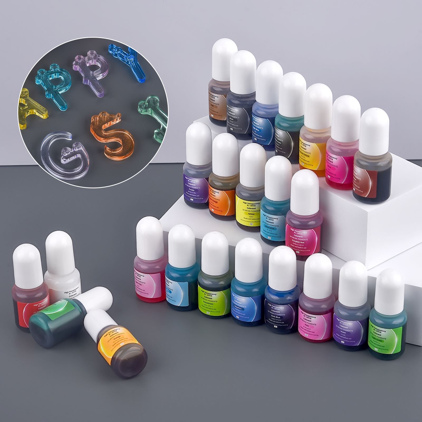 24 farben 5 ml Epoxidharz Pigm – Epoxy Uv Resin Kit Bewertung und Preis