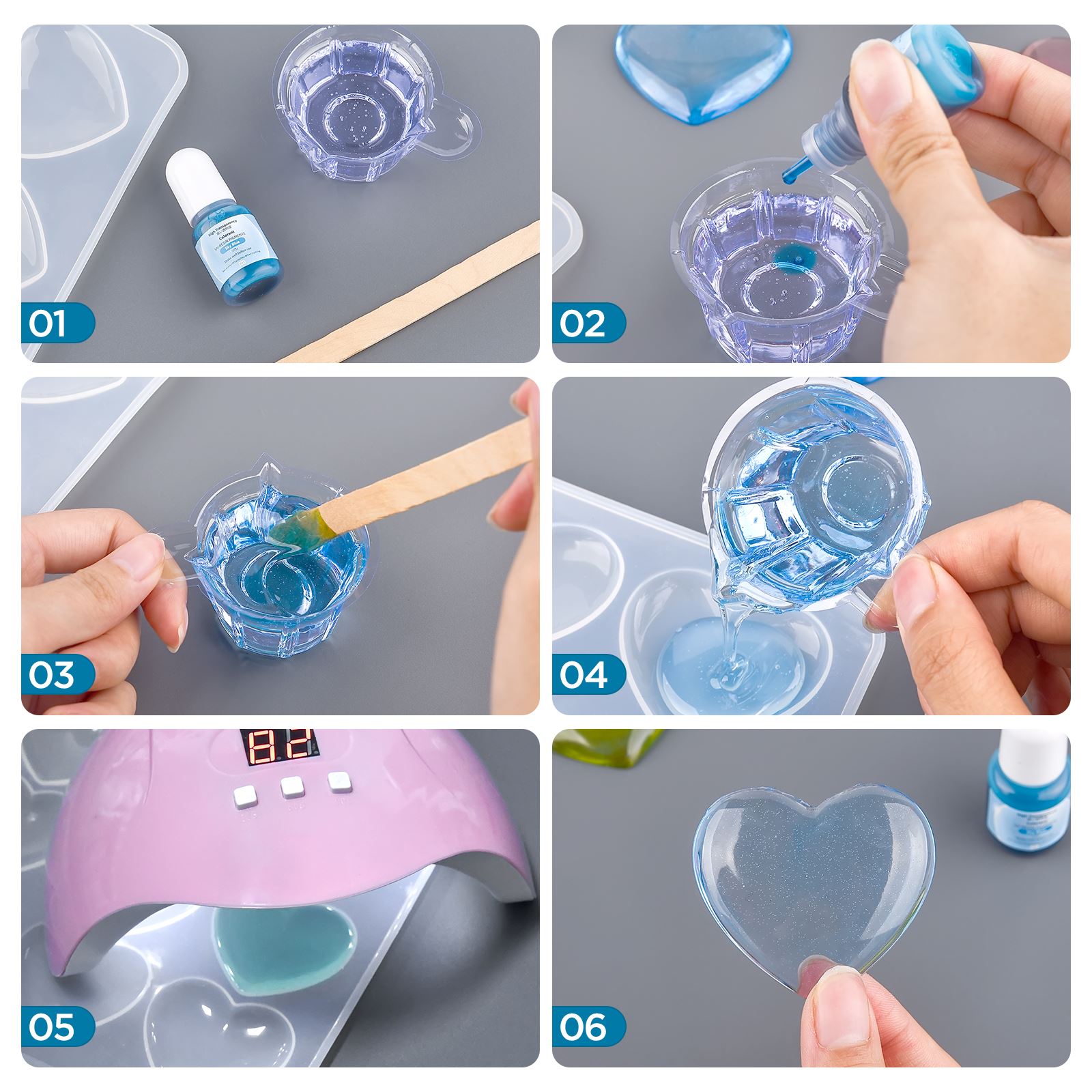 24 farben 5 ml Epoxidharz Pigm – Epoxy Uv Resin Kit Bewertung und Preis