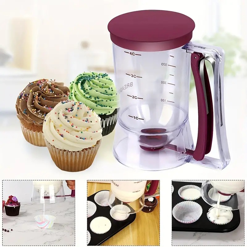 900 ml Teigspender, Cupcake-Pf – Mixing Cup Silicone Bewertung und Preis